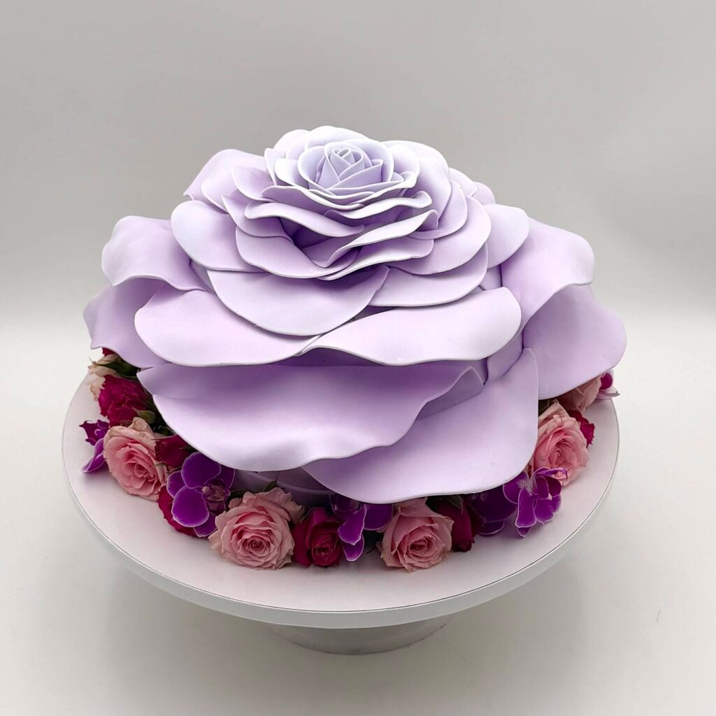 floral cake custom design orange county