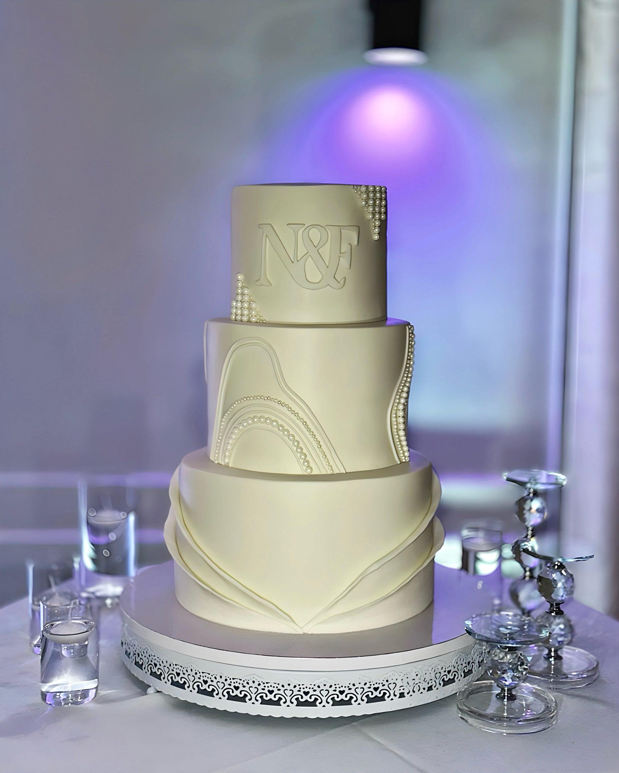 Vintage Wedding Cake 