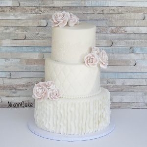 Vintage Wedding Cake 