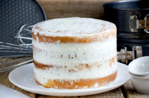 what is a naked cake